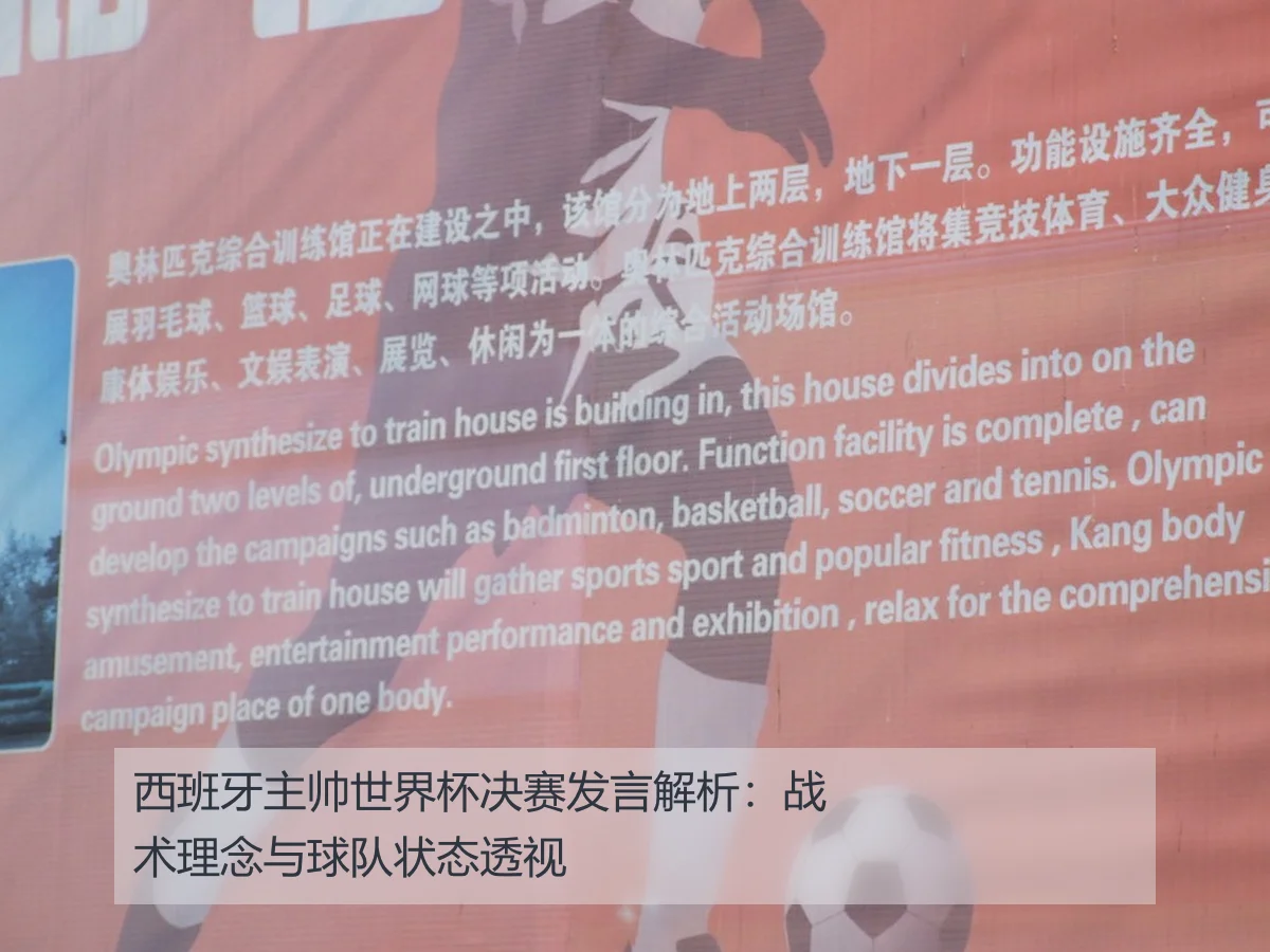 西班牙主帅世界杯决赛发言解析：战术理念与球队状态透视